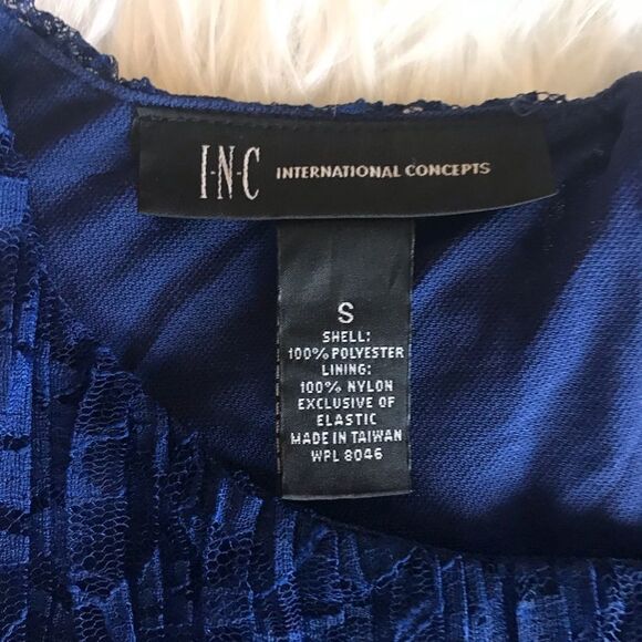 INC International Concepts Cold Shoulder Blouse - Picture 3 of 8